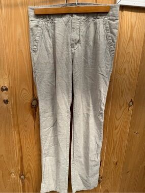 Patagonia beige linen pants sz2